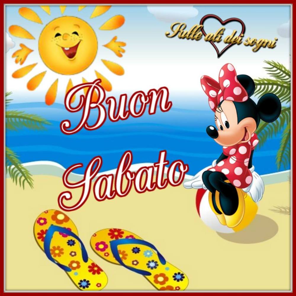 Buon sabato estivo