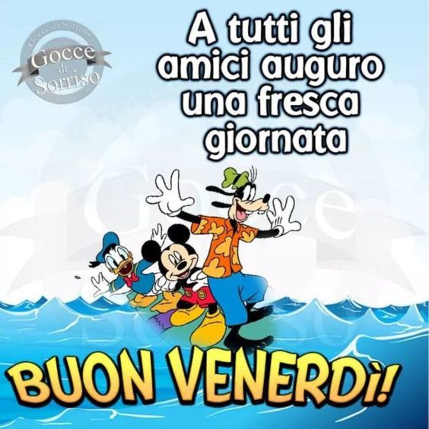 Buon venerdì agli amici