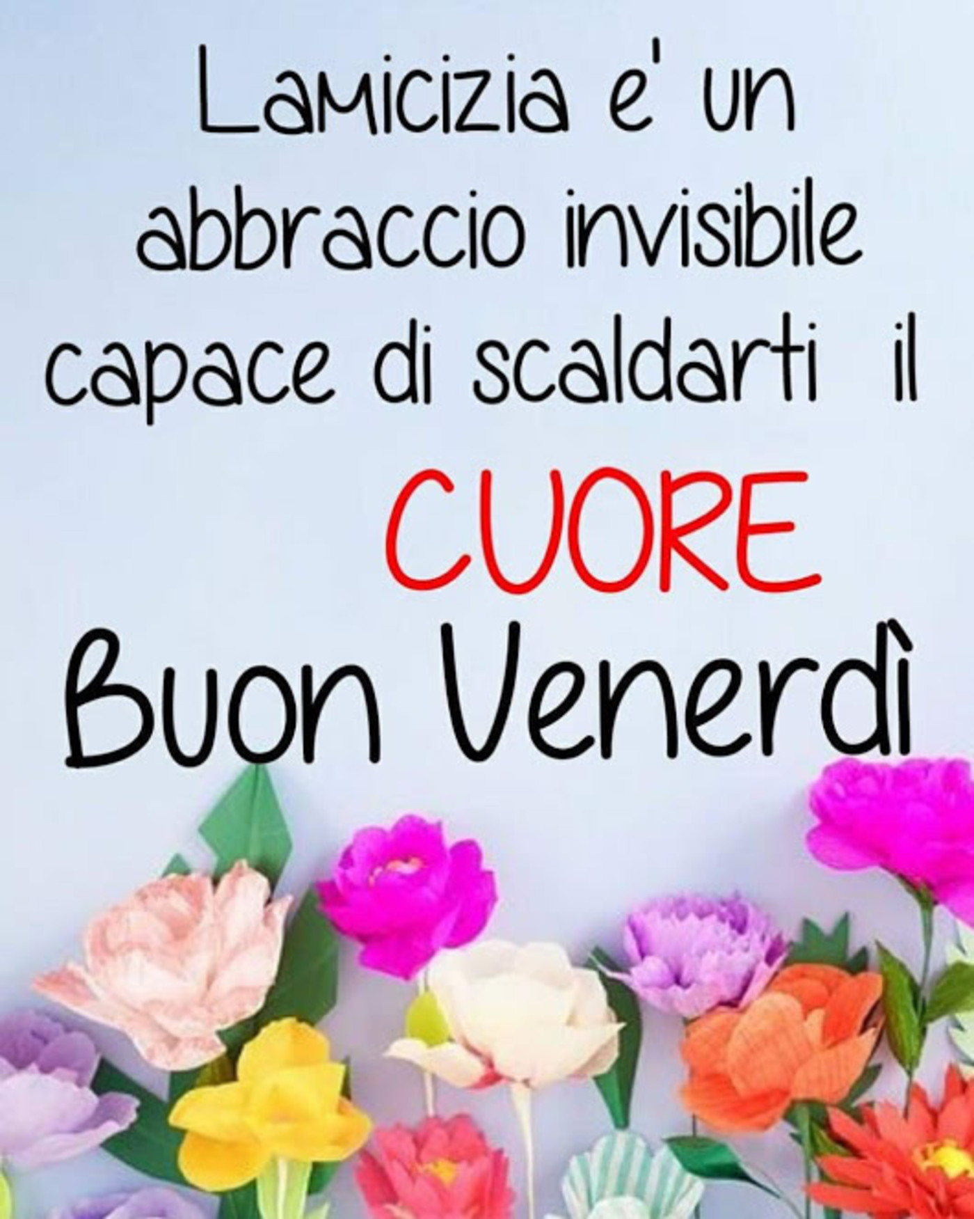 Buon venerdì all