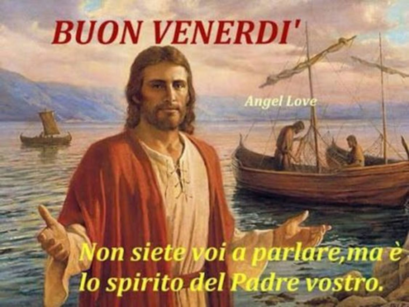 Buon venerdì con Gesù