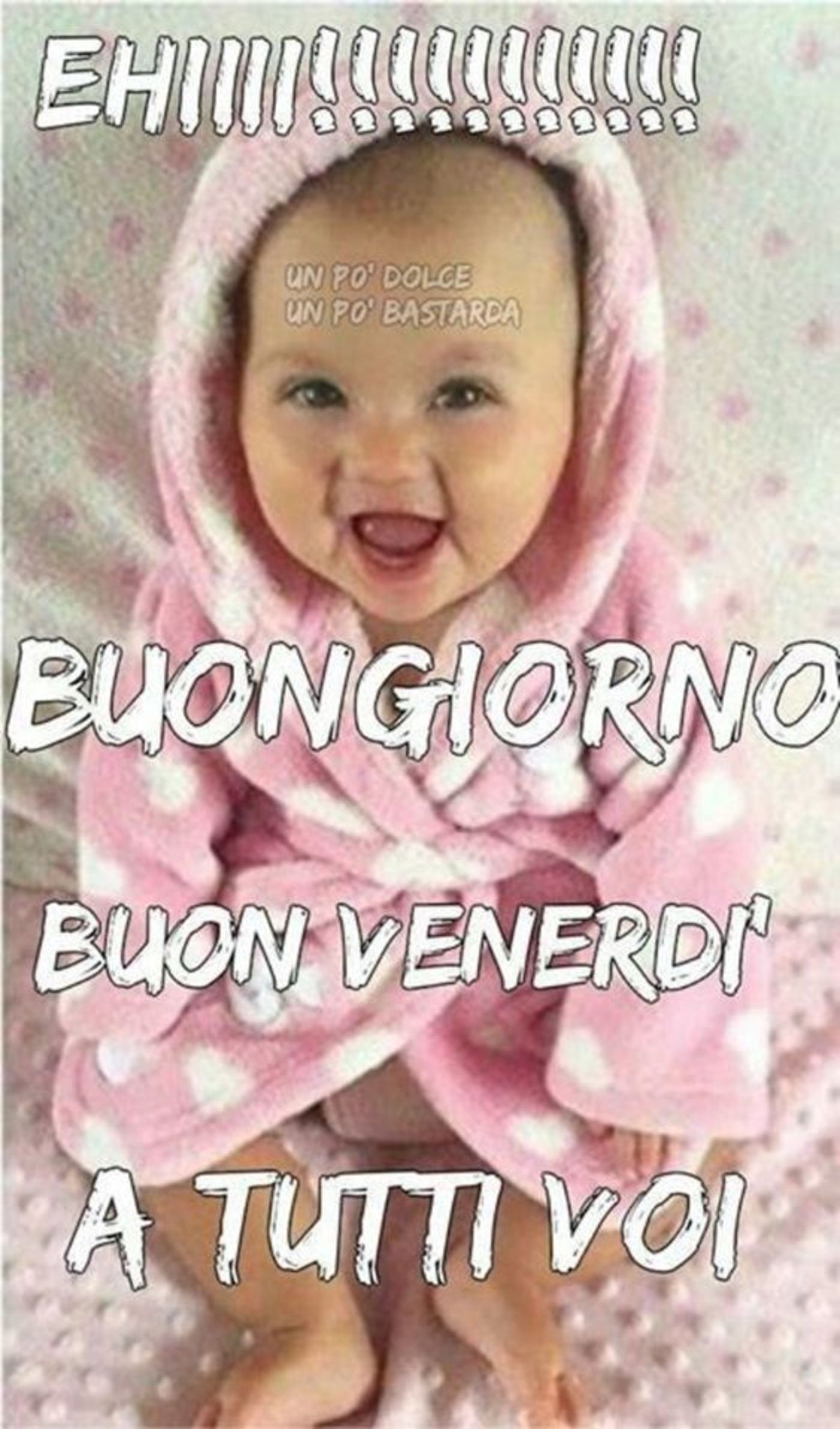 Buon venerdì con bimbi