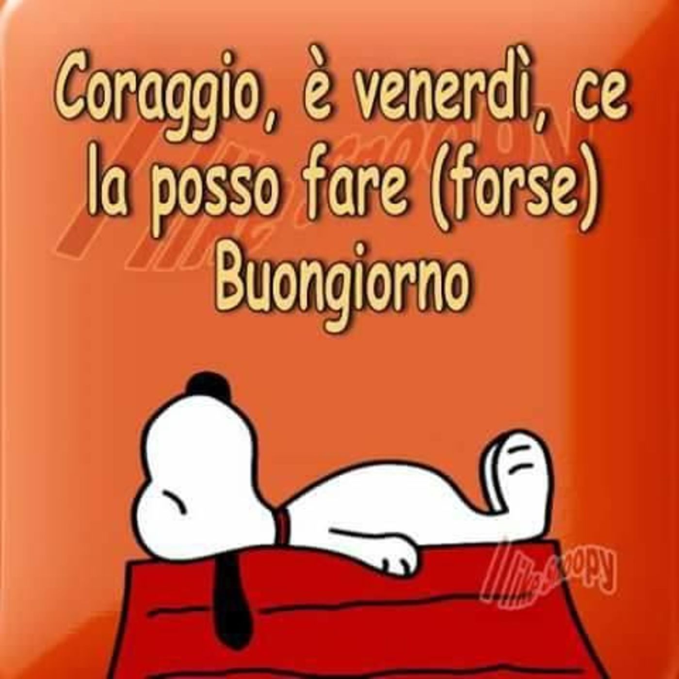 Buon venerdì divertente con Snoopy (2)