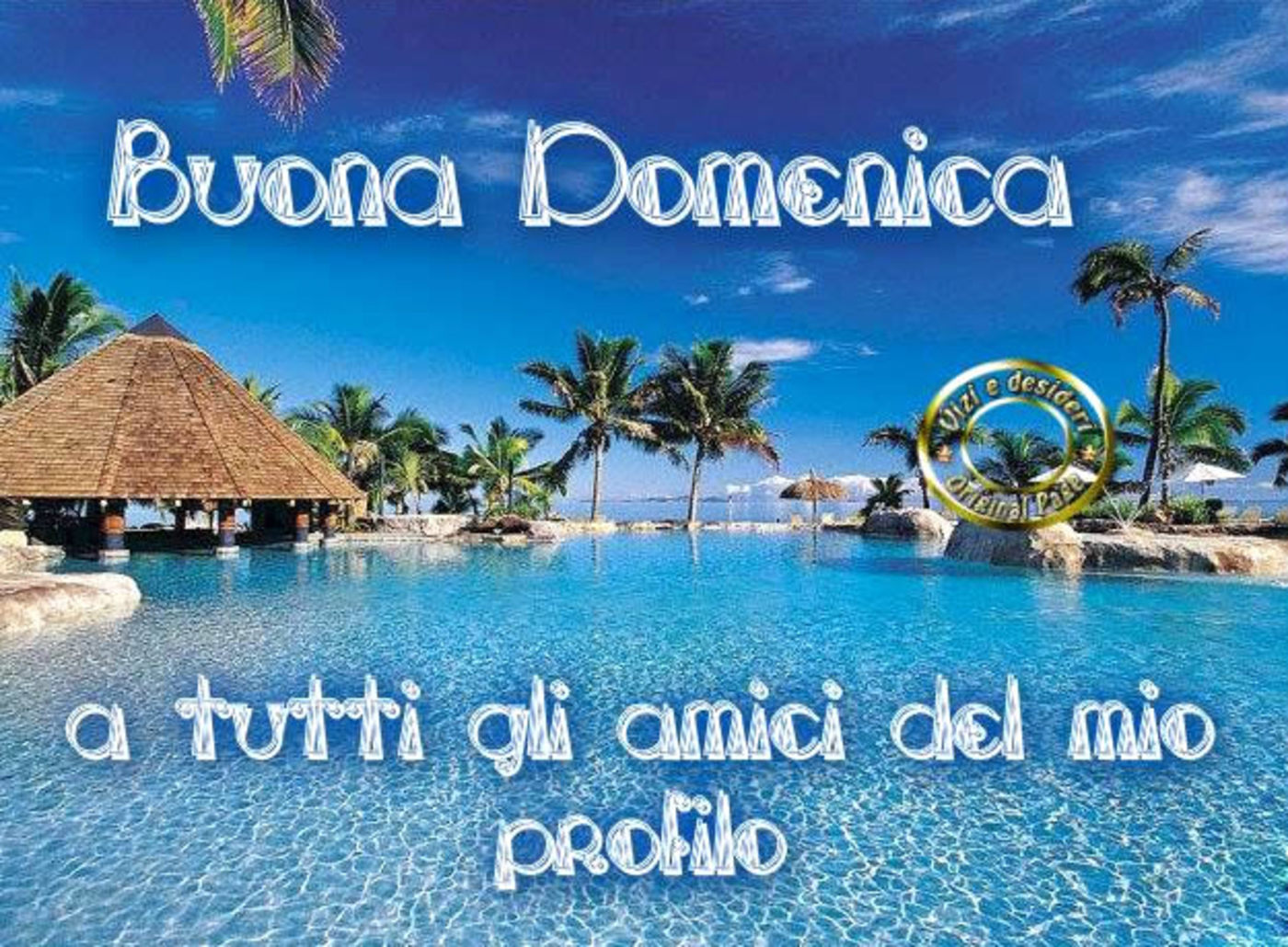 Buona domenica amici di Facebook