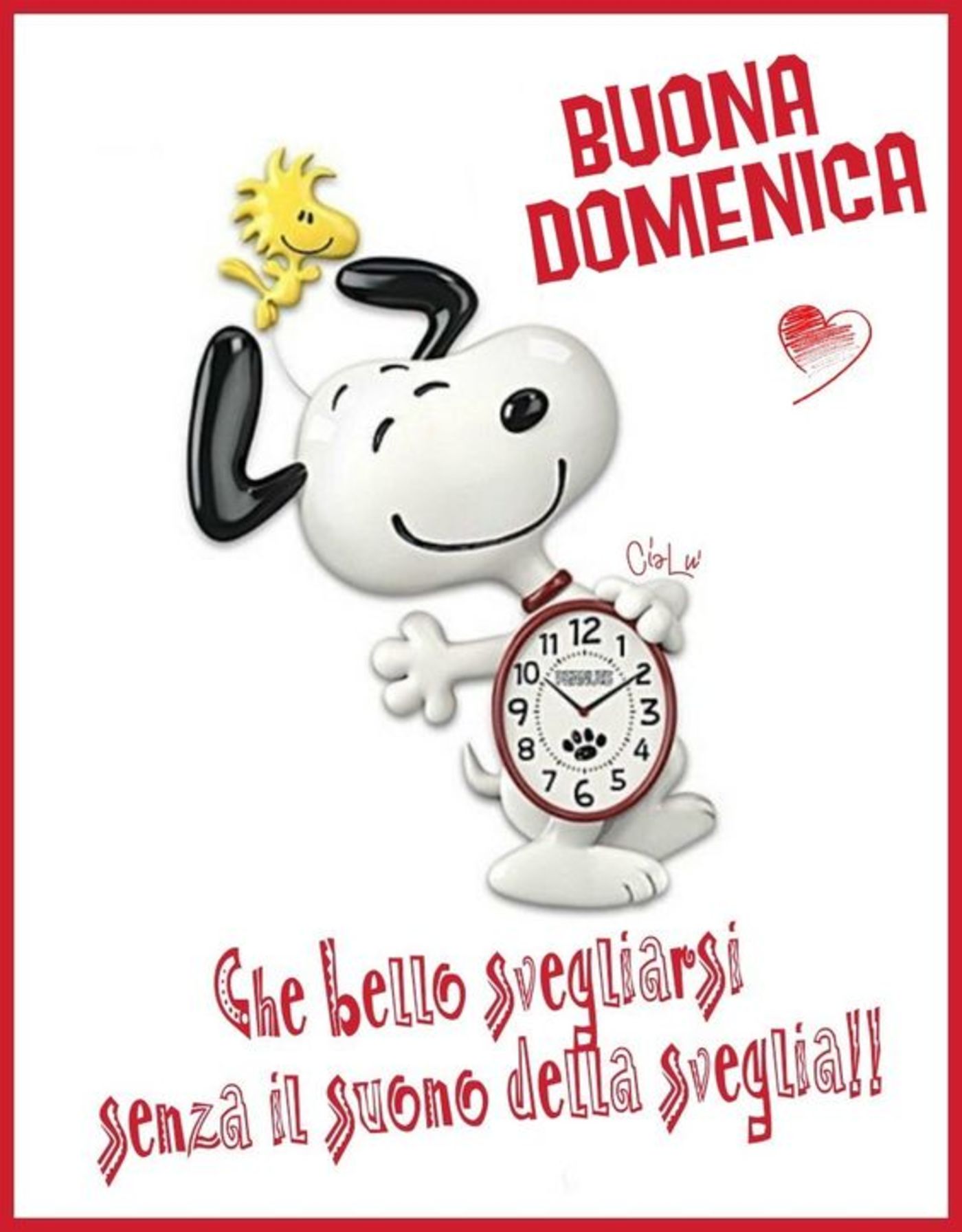 Buona domenica con Snoopy (5)