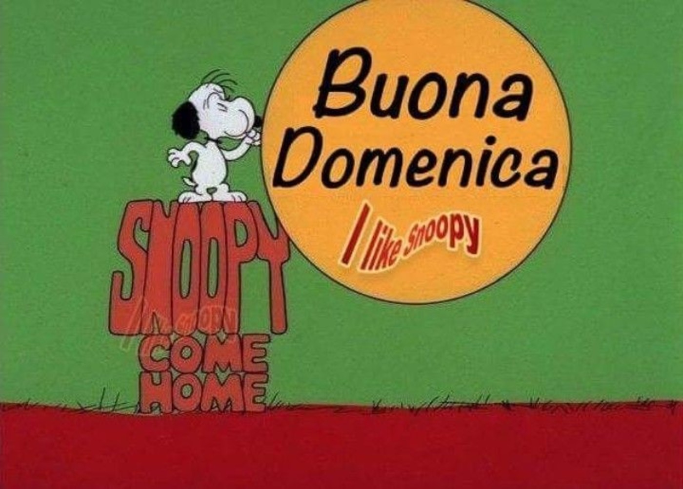 Buona domenica con Snoopy (6)