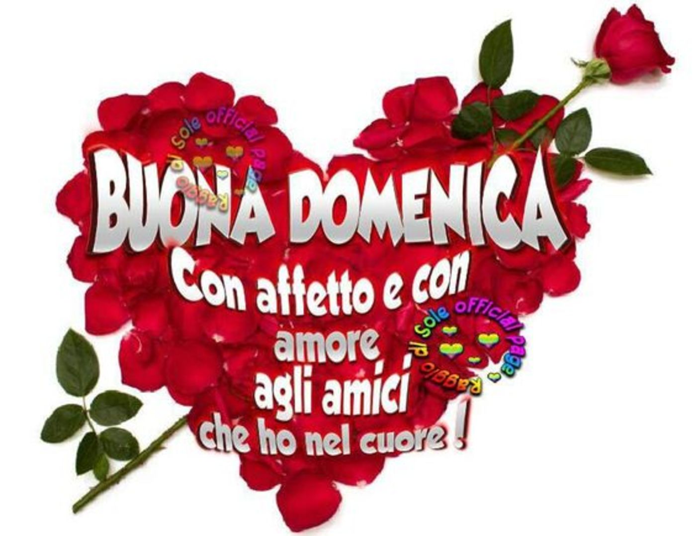 Buona domenica con cuori (4)