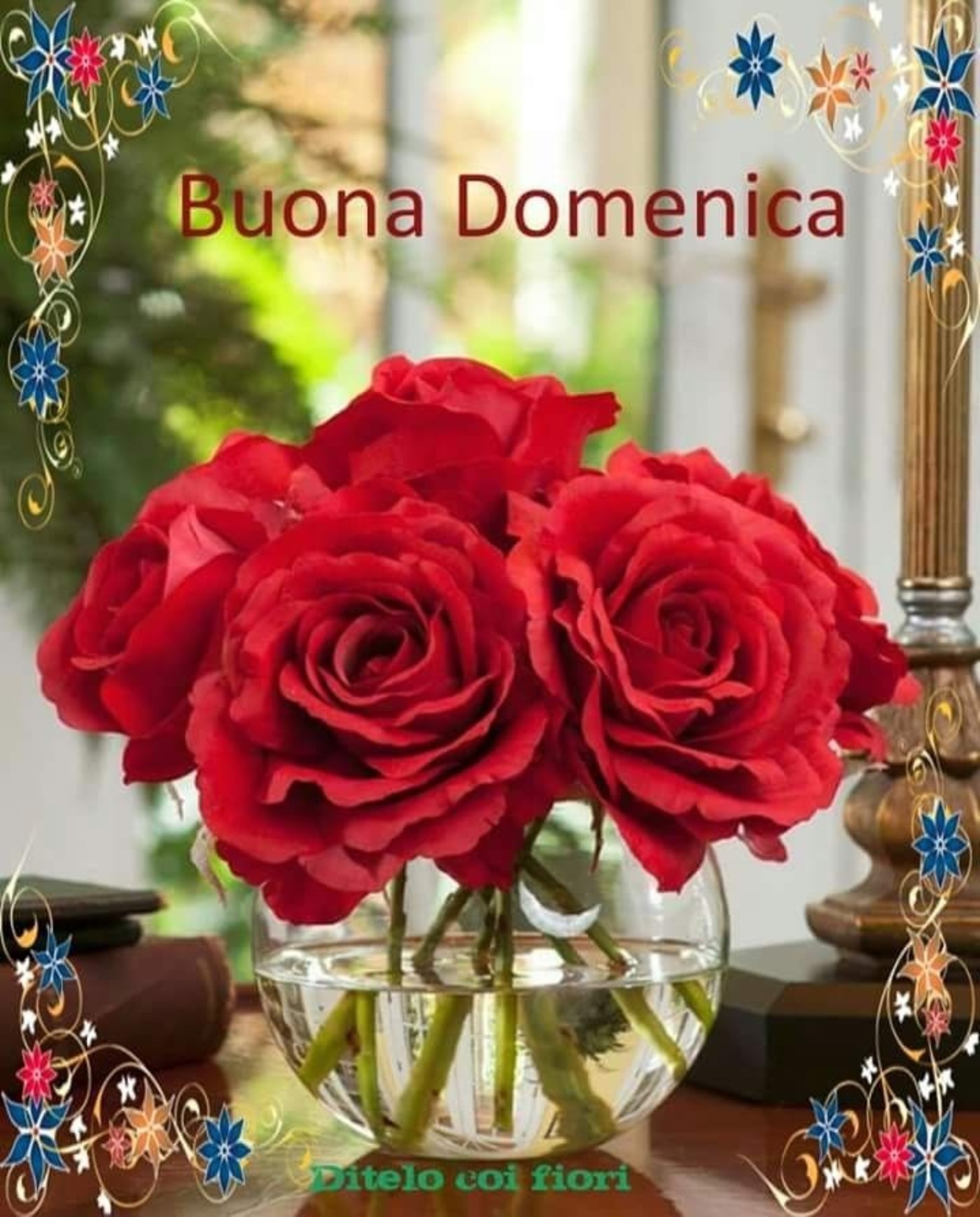 Buona Domenica Con I Fiori 2 Buongiornoate It