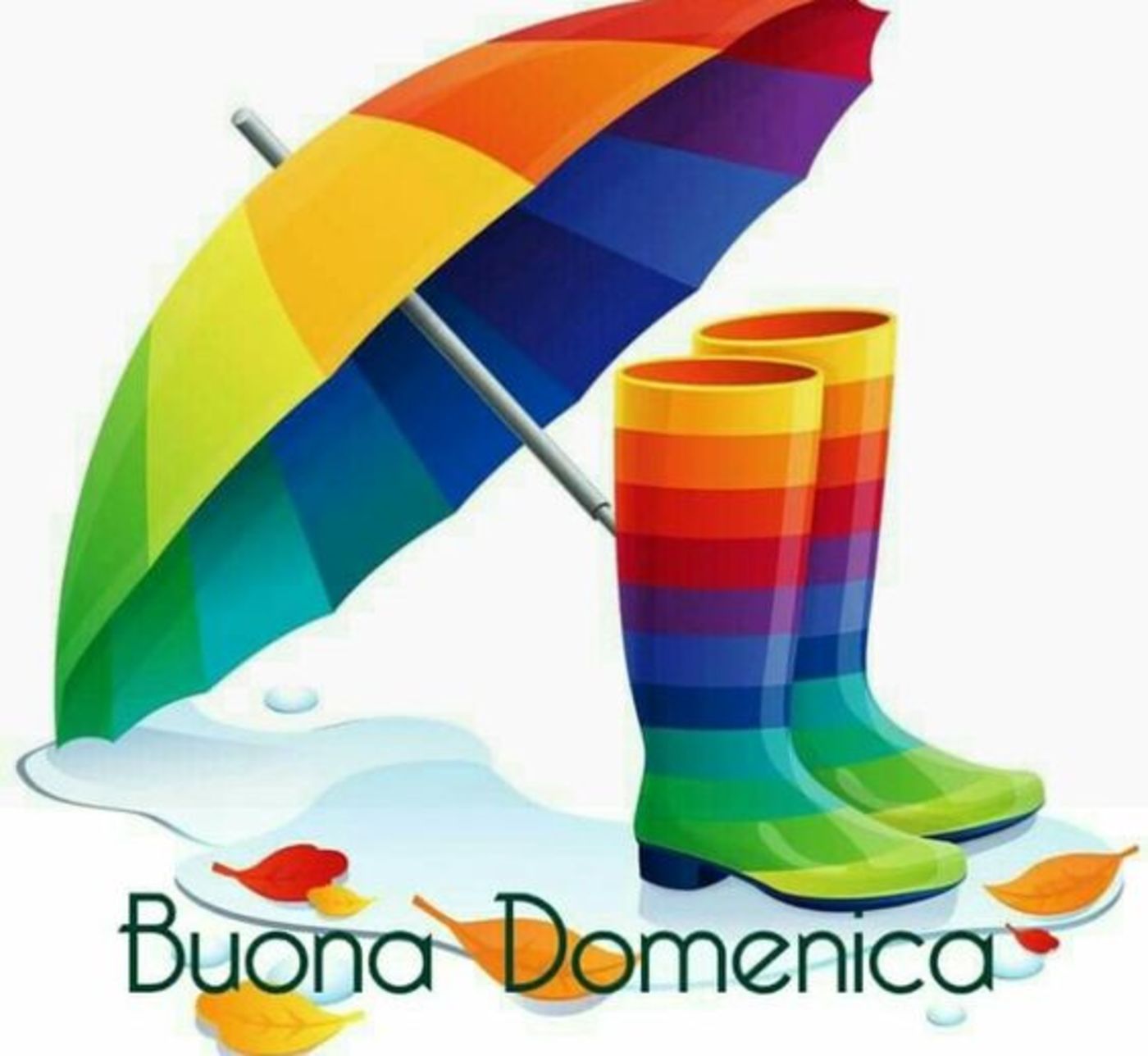 Buona domenica con la pioggia