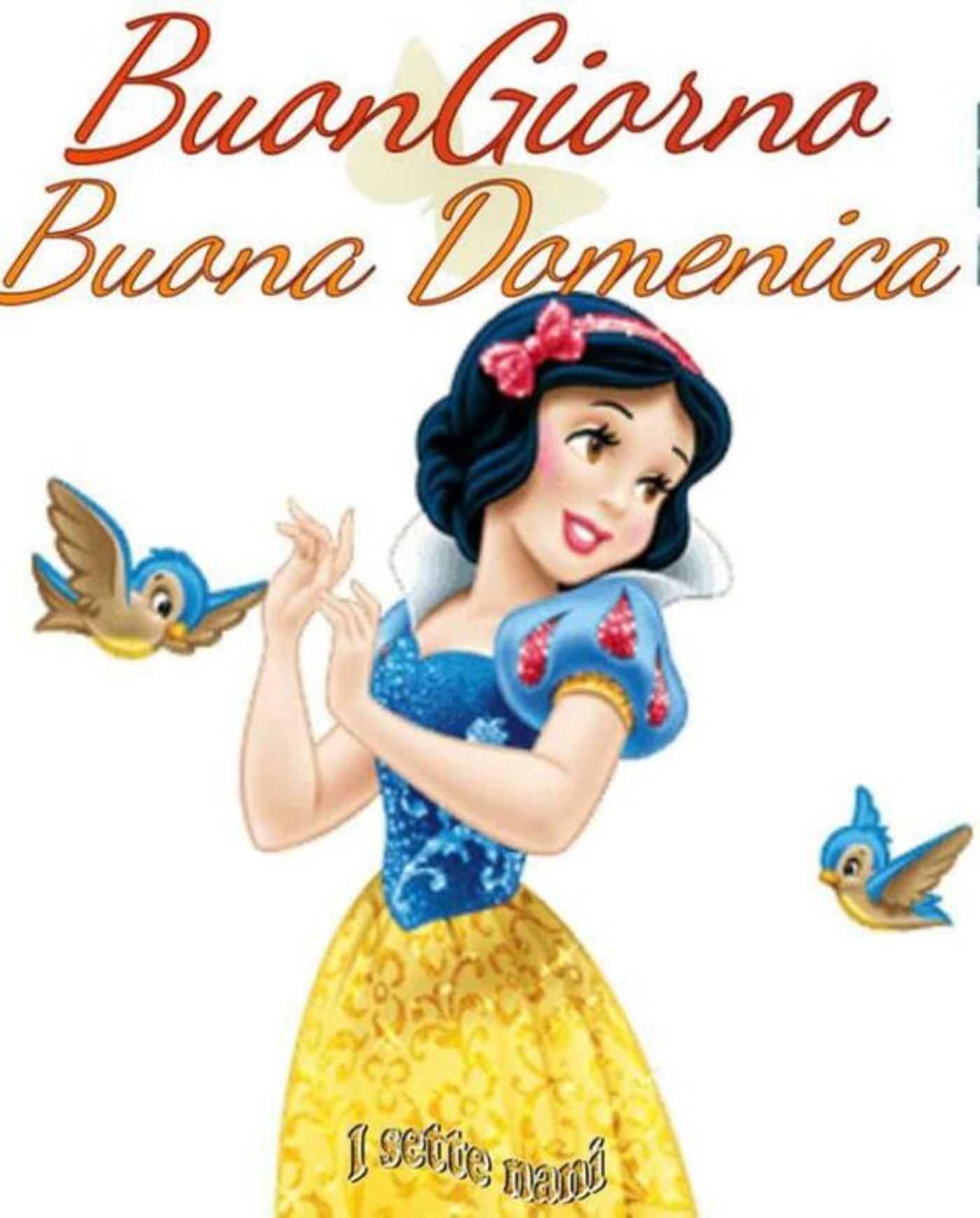 Buona domenica disney