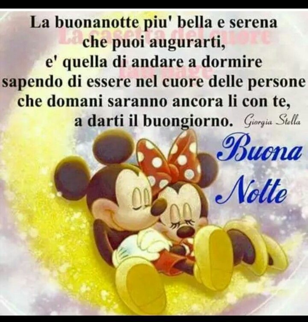 Buonanotte amore mio