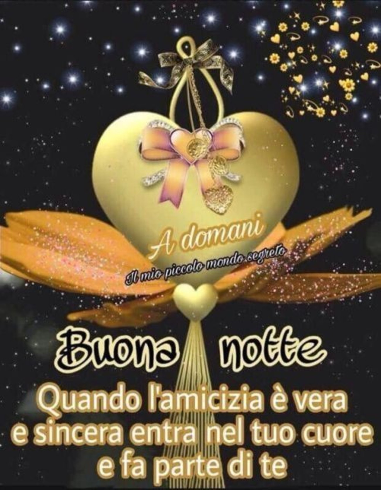 Buonanotte Di Cuore Amici 5 Buongiornoate It