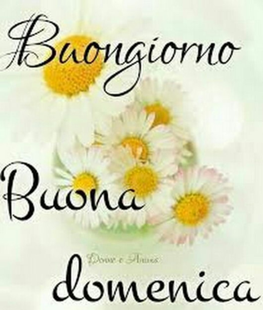 Buongiorno Buona Domenica immagini bellissime