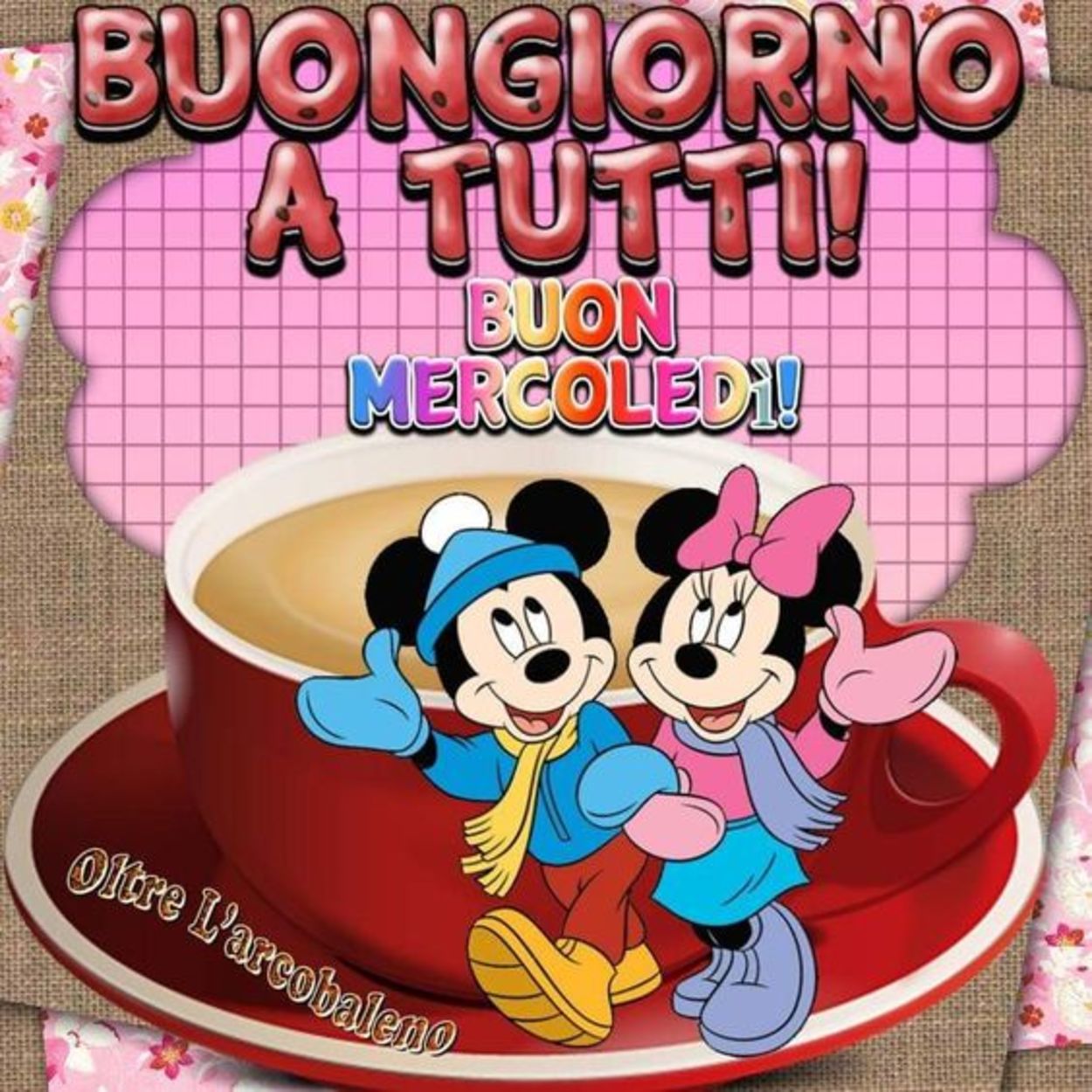 Buongiorno a tutti e buon mercoledì