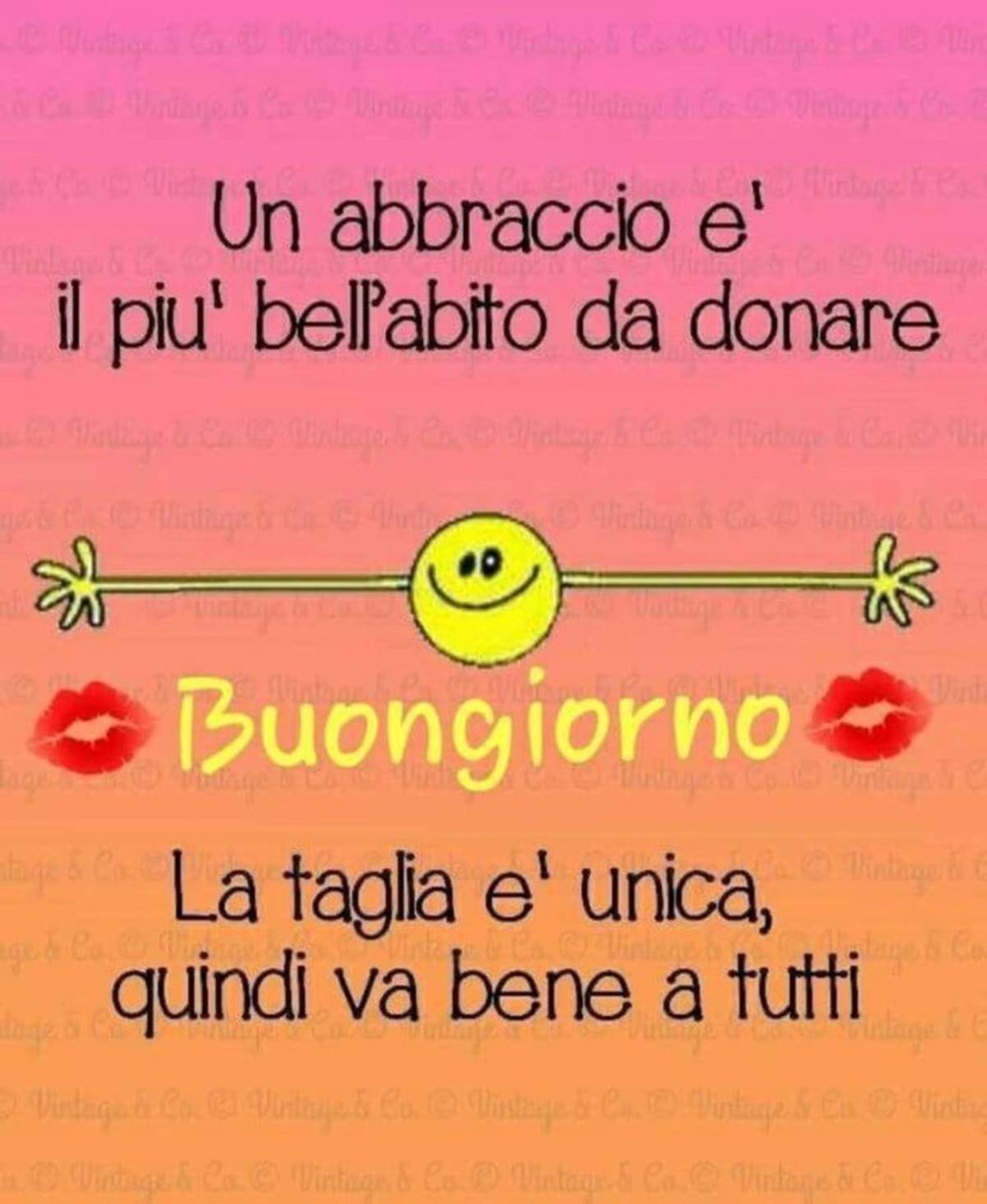 Buongiorno abbraccio a te