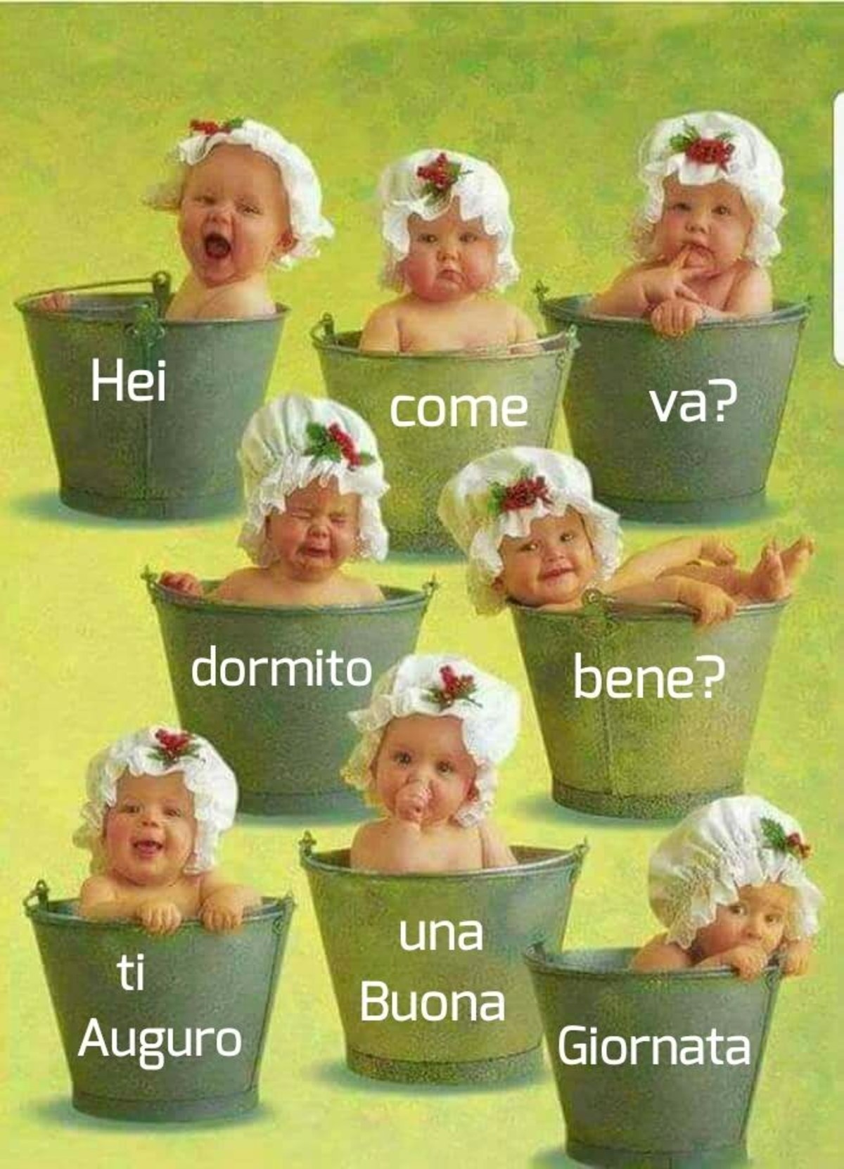 Buongiorno bambini