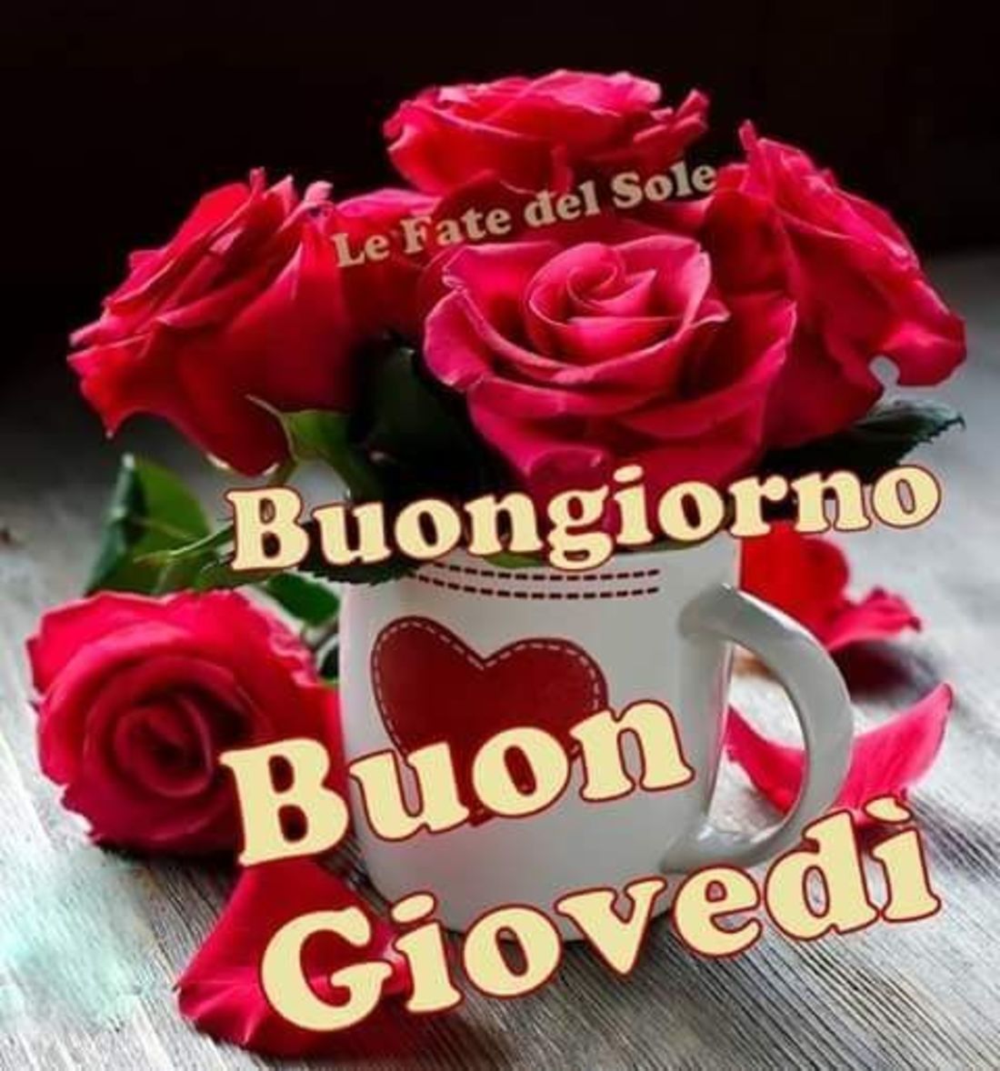 Buongiorno buon giovedì