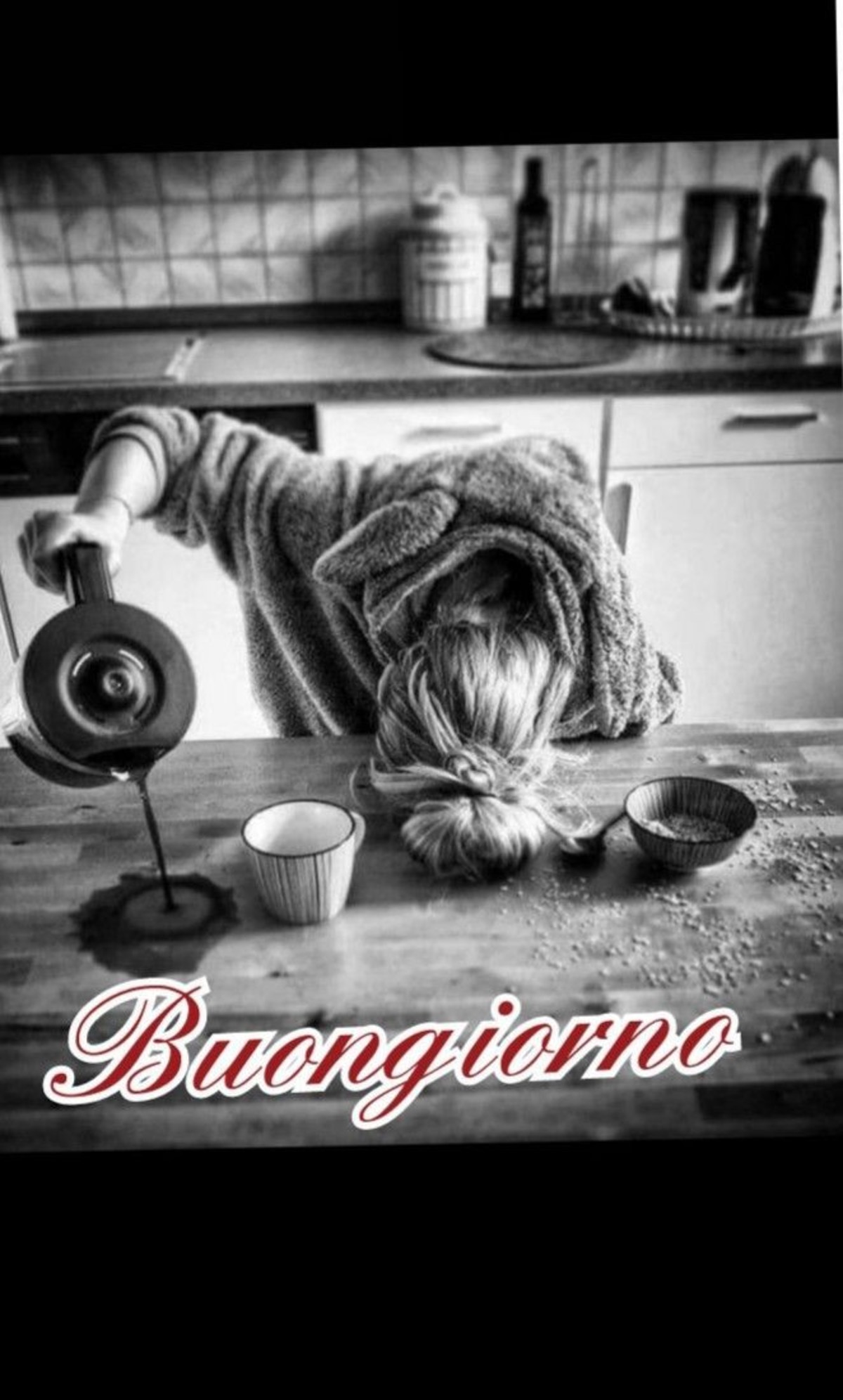 Buongiorno caffè a tutti