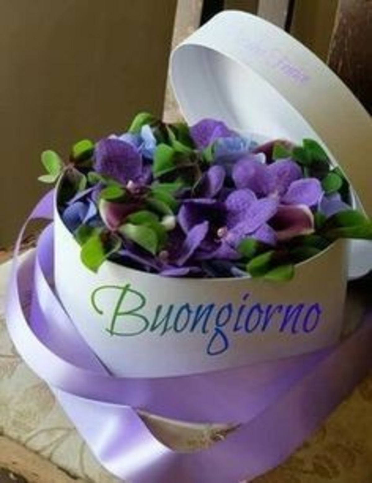 Buongiorno con bellissimi fiori (2)