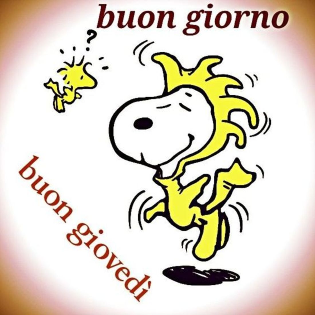 Buongiorno e buon giovedì a tutti