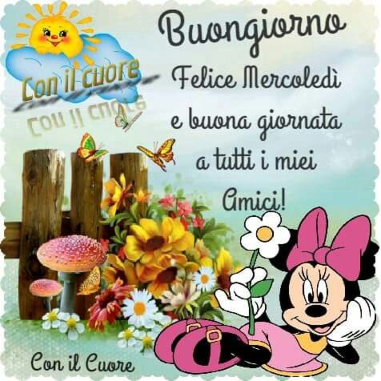 Buongiorno e buon mercoledì amici miei