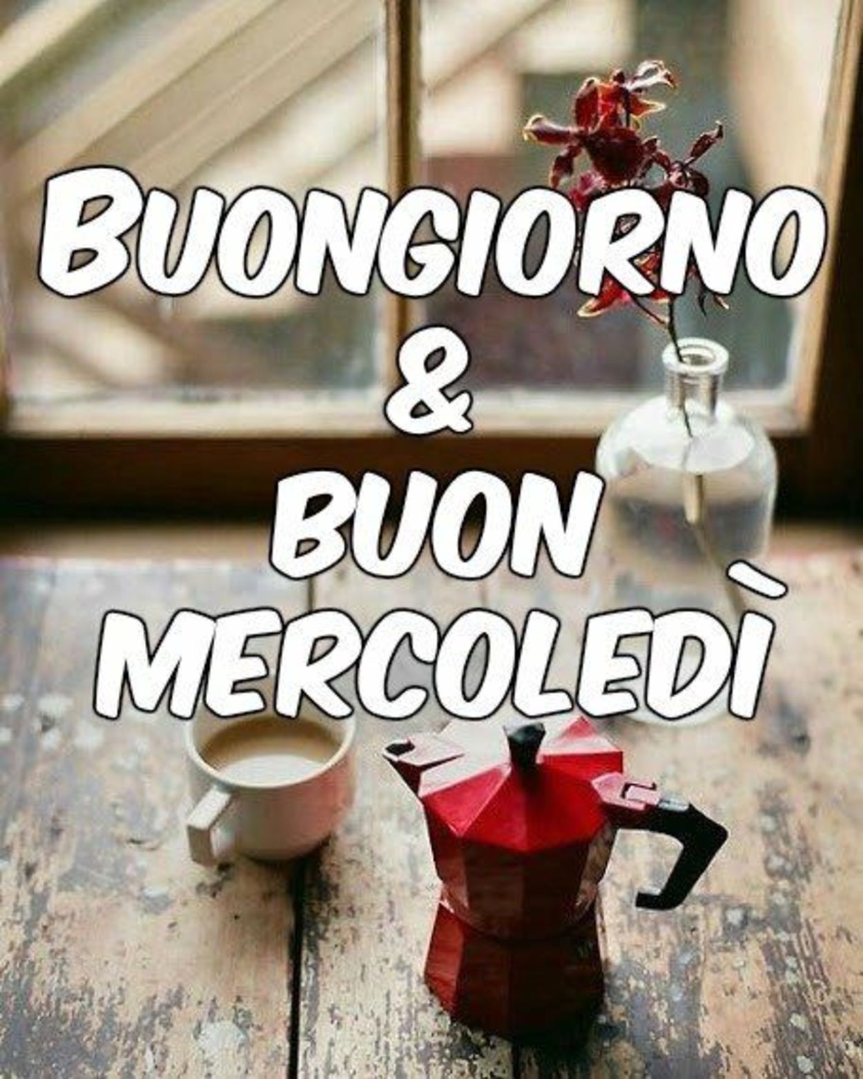 Buongiorno e buon mercoledì immagini