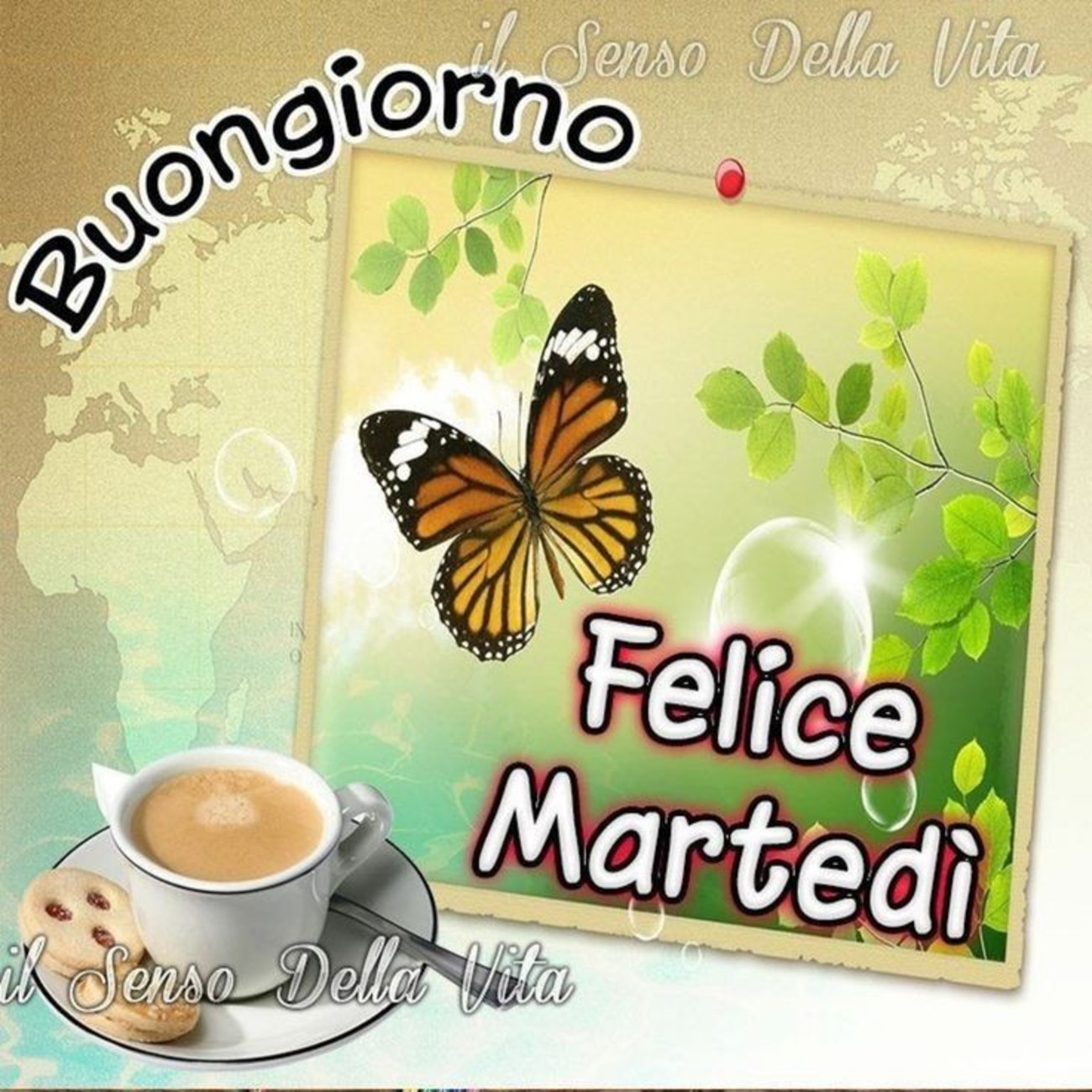 Buongiorno e felice martedì a tutti