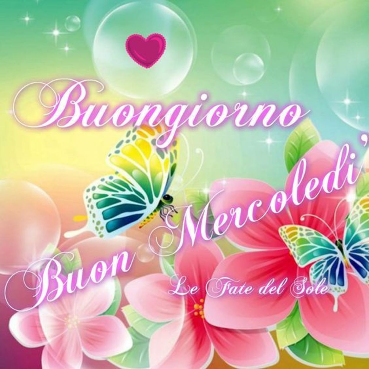 Buongiorno e felice mercoledì amici