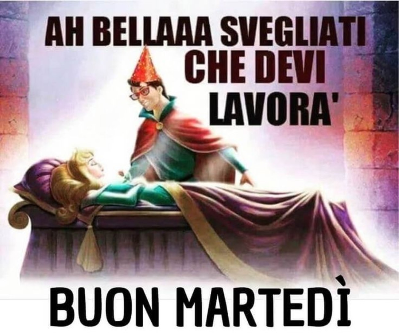 Divertente immagine del buon martedì