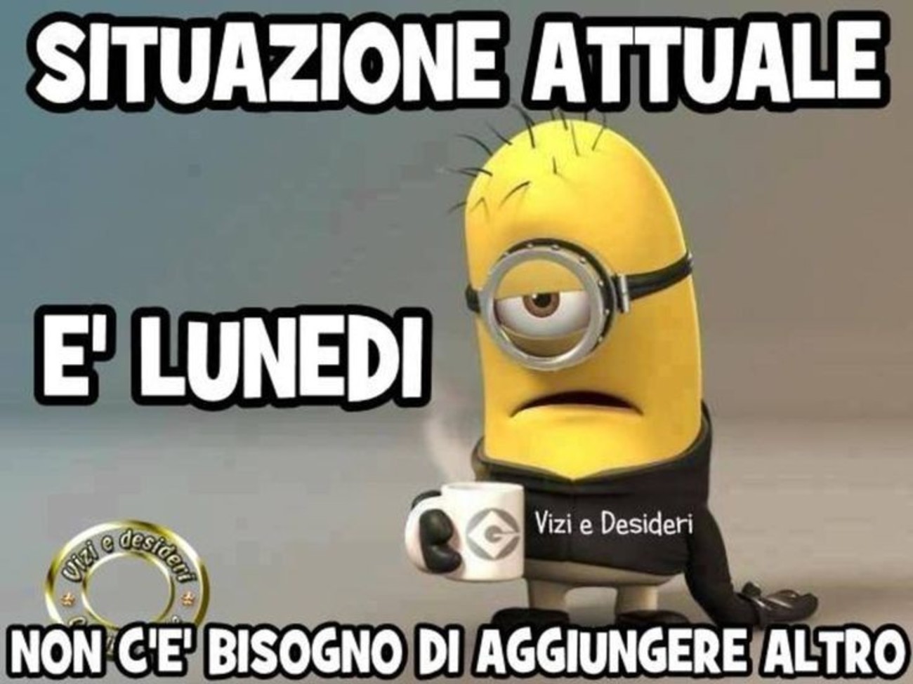 Divertenti buon lunedì con i minions (1)