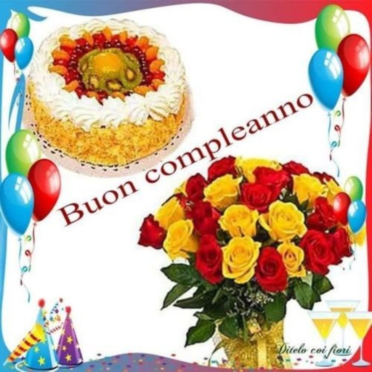 Felice buon compleanno