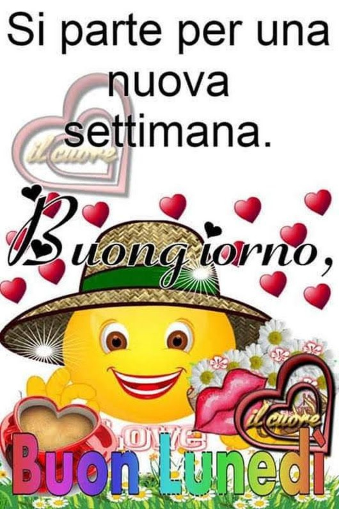 Felice buon lunedì e inizio settimana