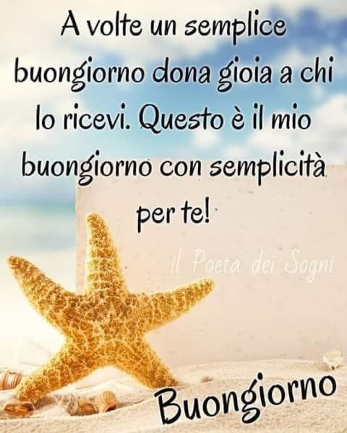 Felice buongiorno a te frasi