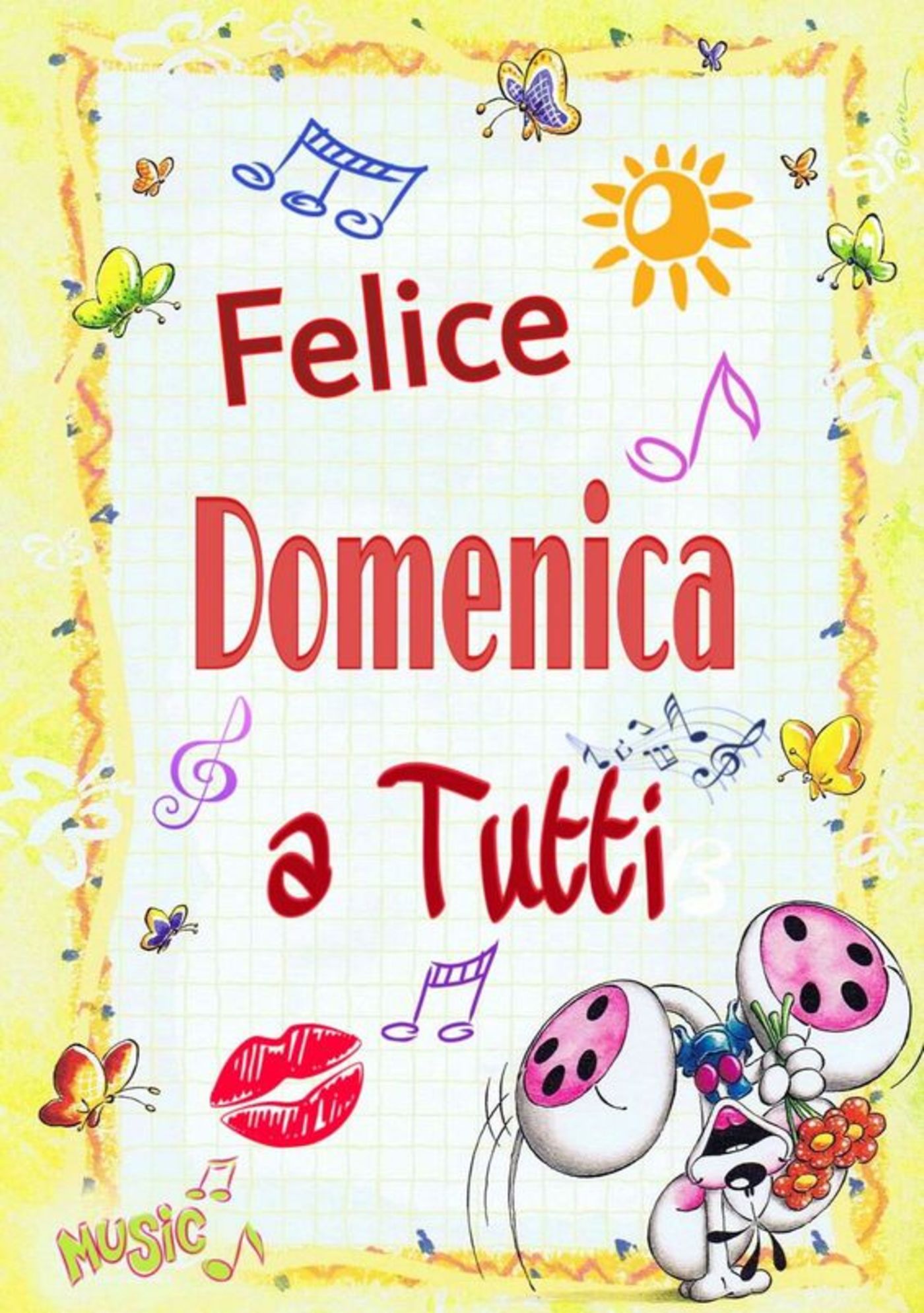 Felice domenica a tutti