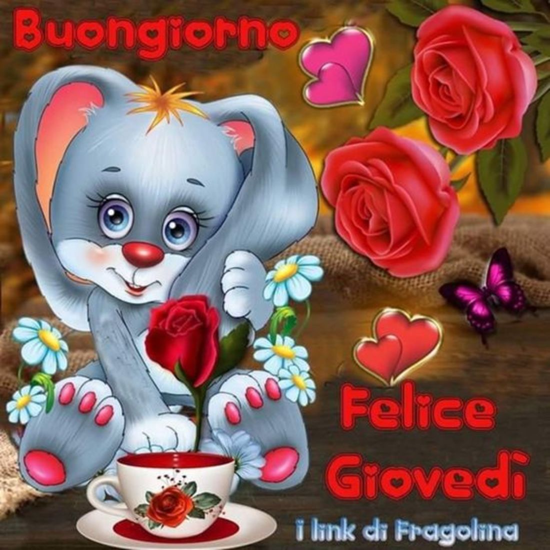 Felice giovedì a tutti