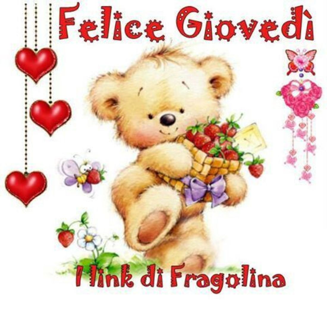 Felice giovedì con animali