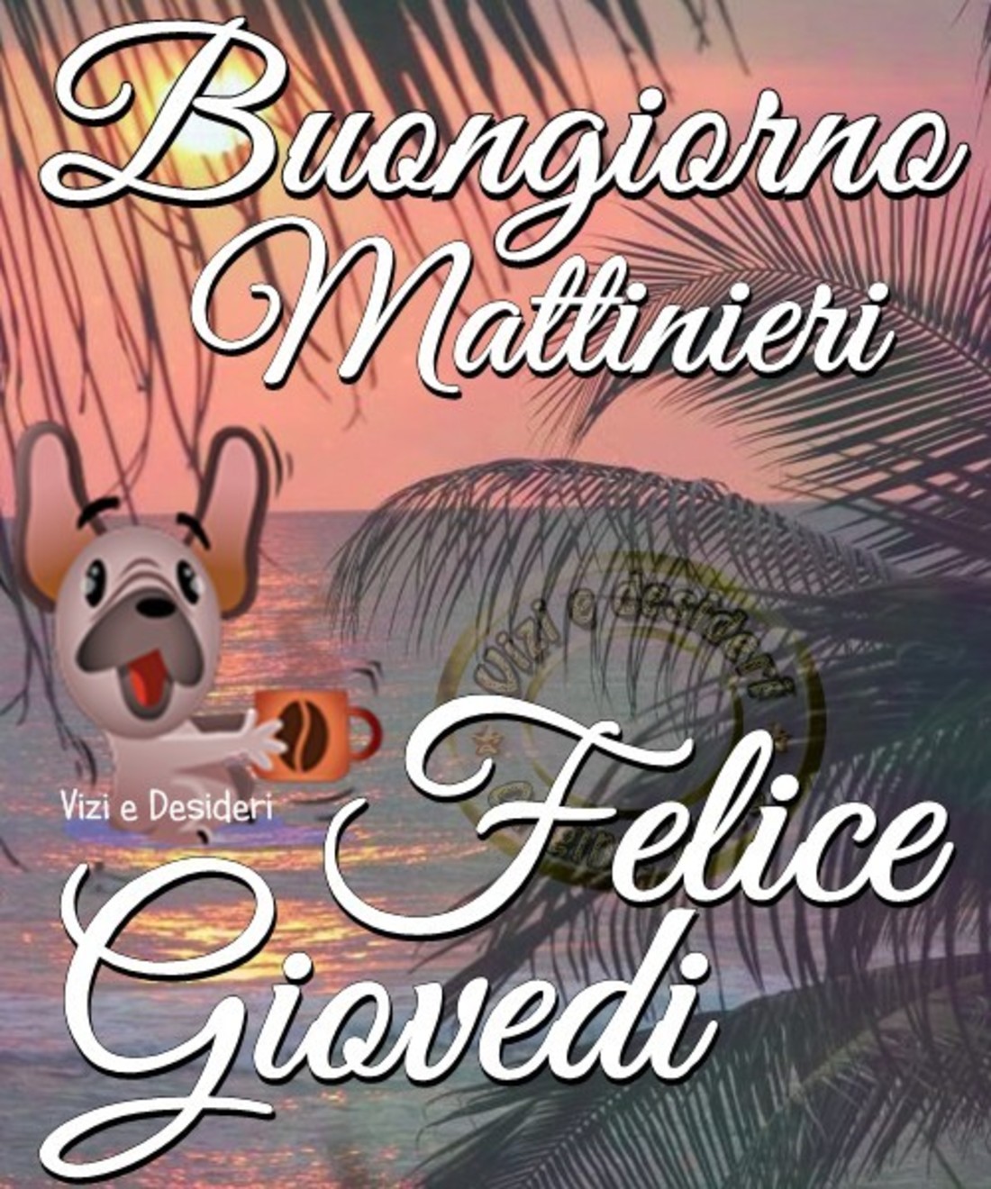 Felice giovedì mattina