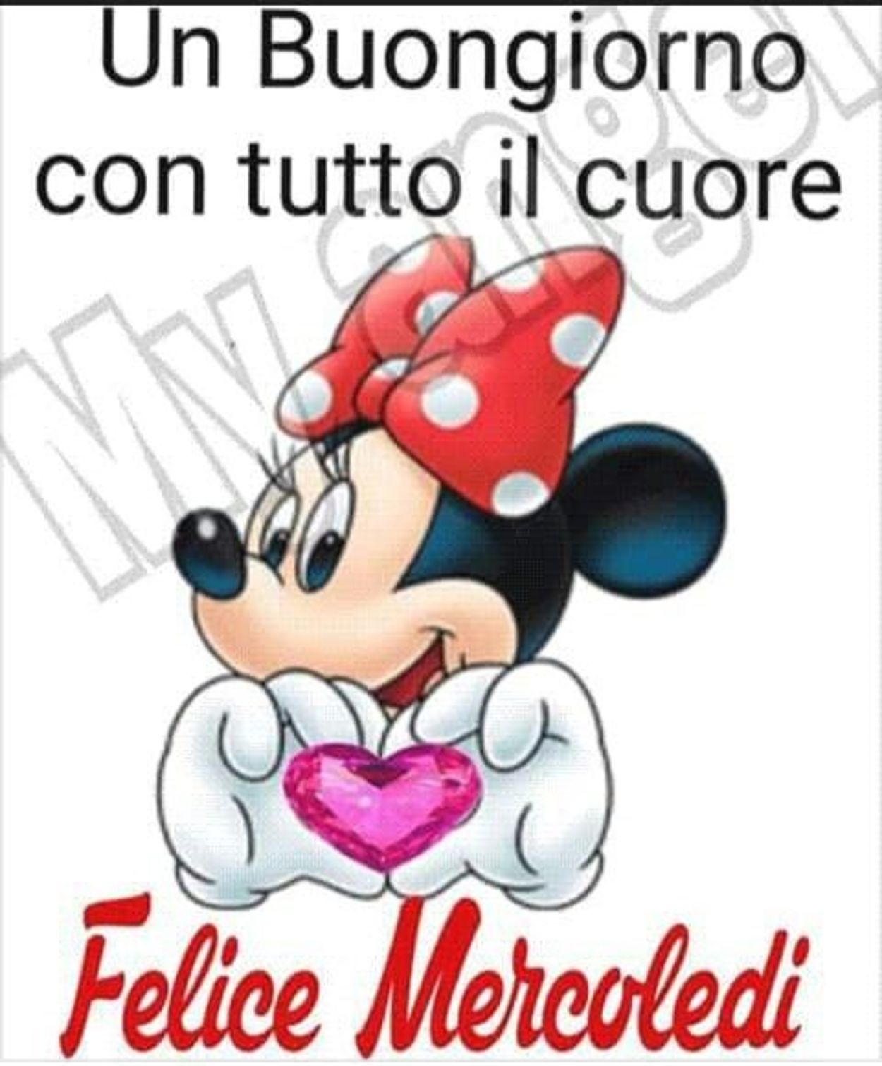 Felice mercoledì di cuore