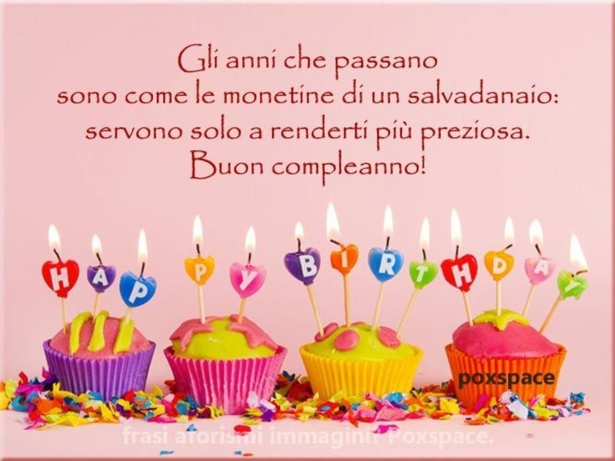 Frasi per compleanni