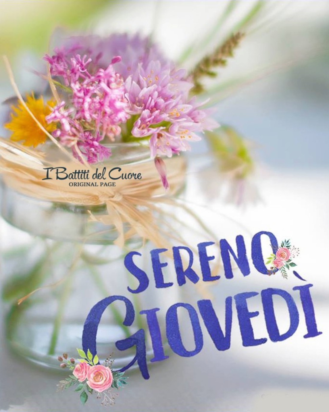 Sereno buon giovedì