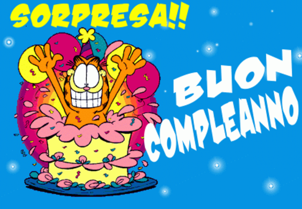 Sorpresa buon compleanno