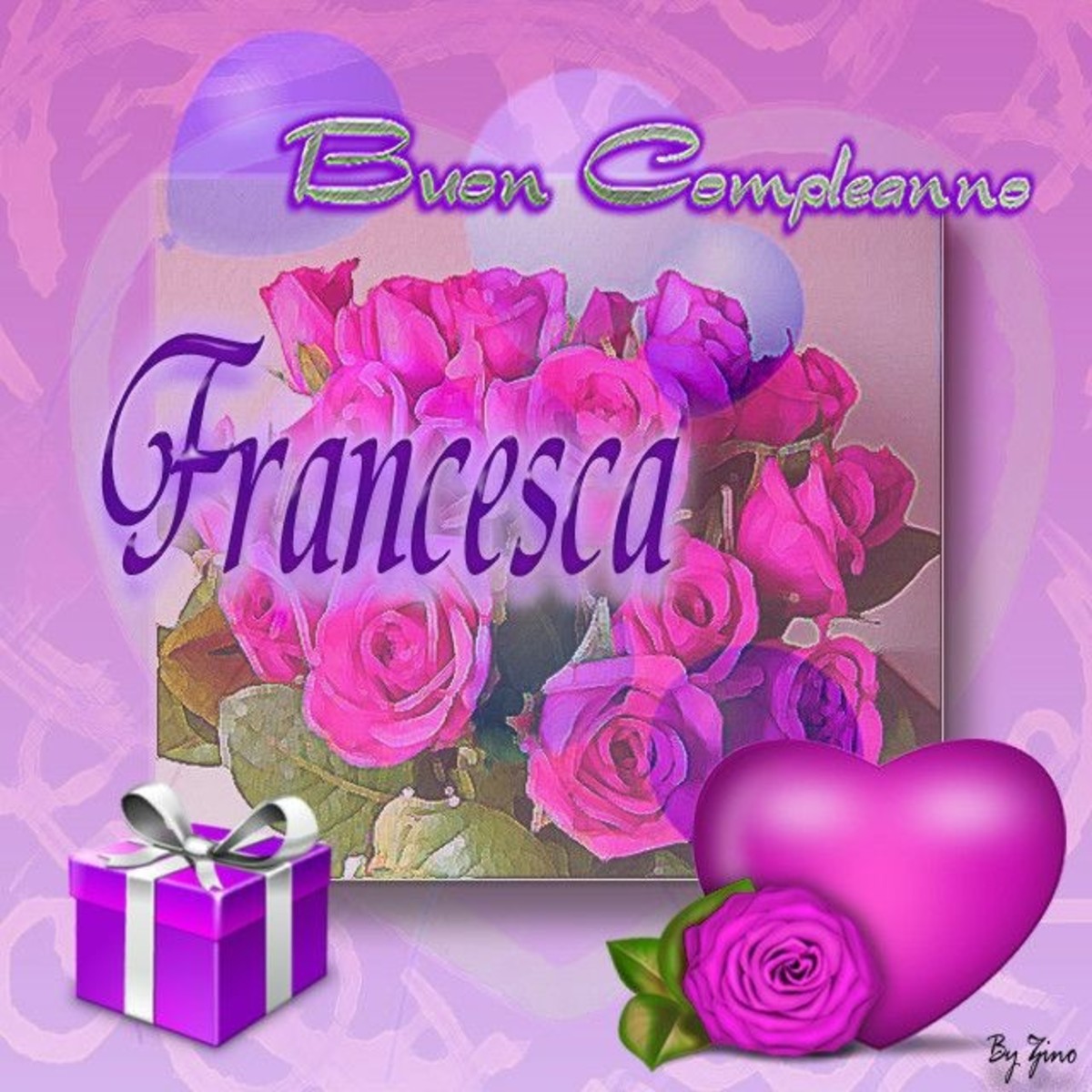 Tanti auguri di buon compleanno Francesca