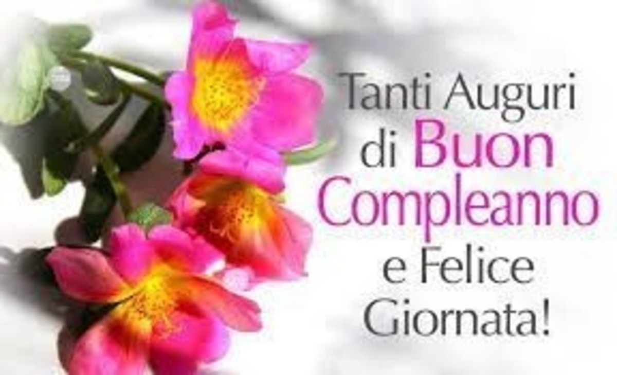 Tanti auguri di buon compleanno e felice giornata