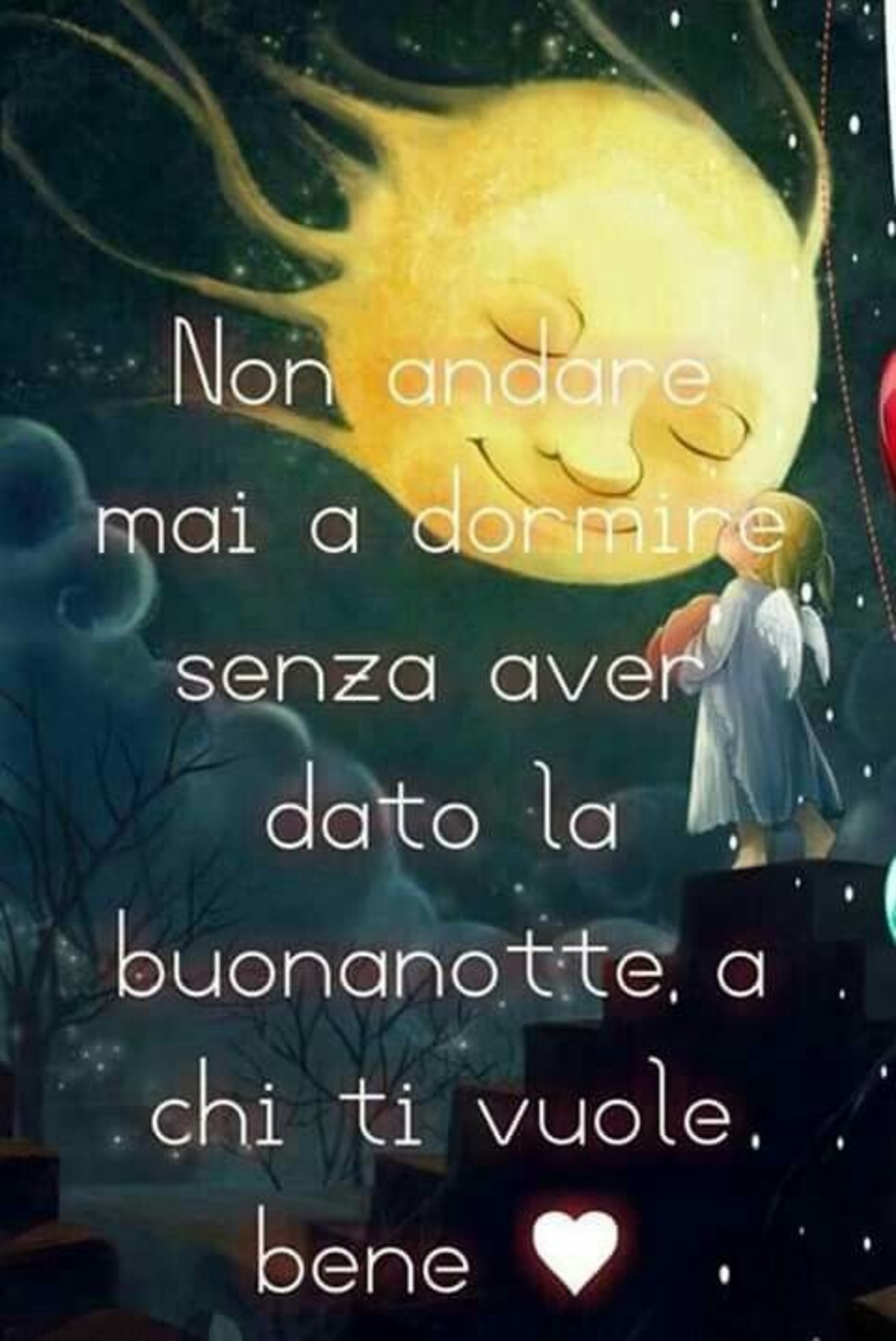 Affettuosa buonanotte