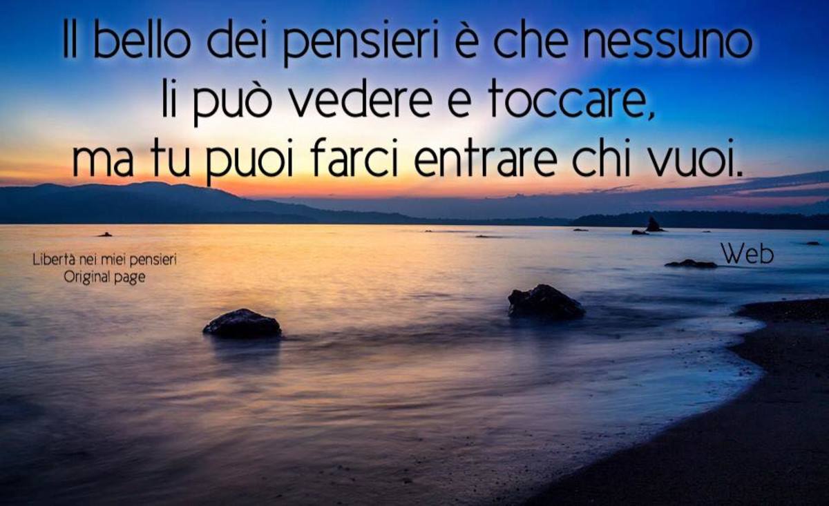 Belle frasi sui pensieri