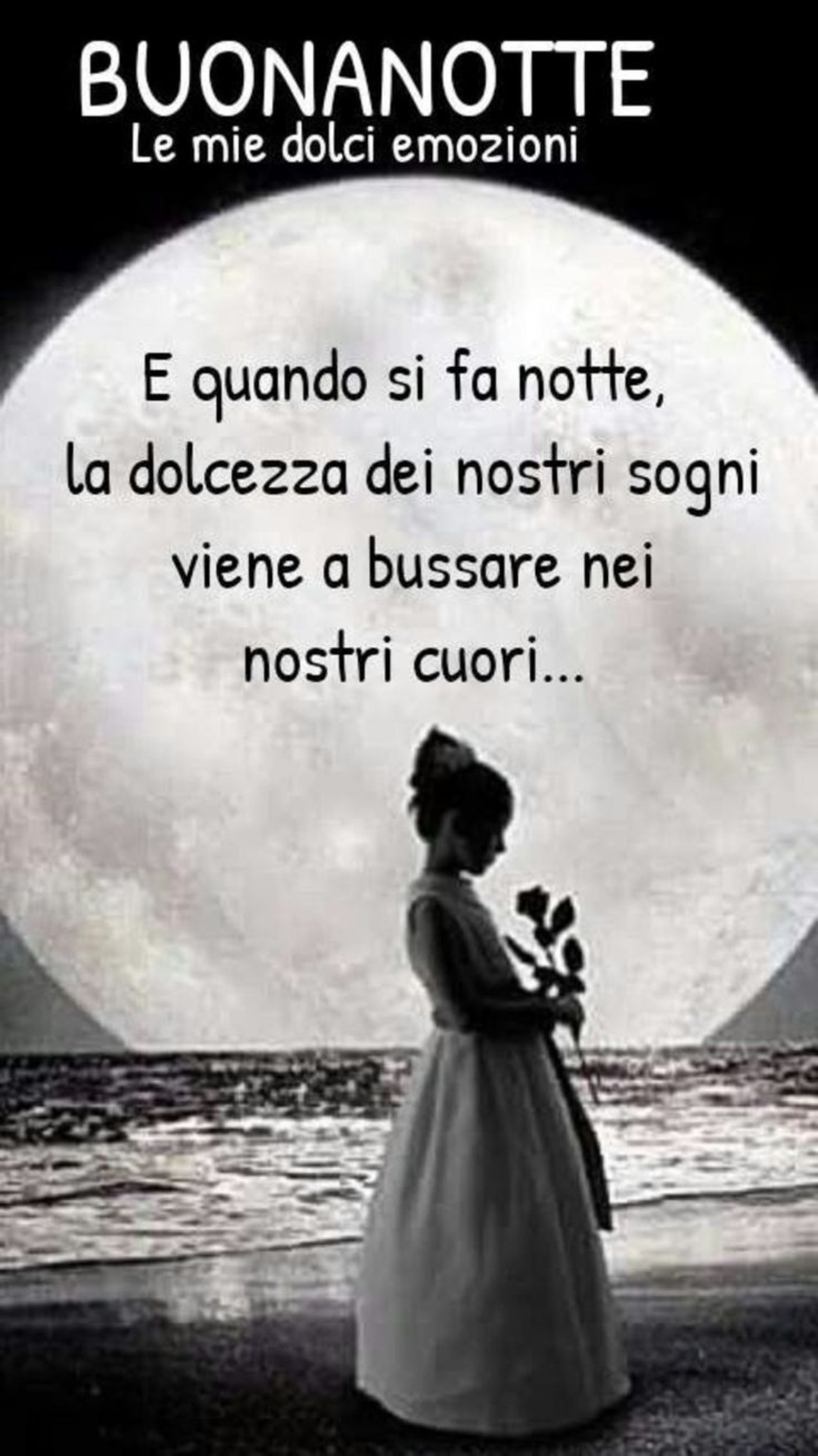 Belle immagini buonanotte per Facebook