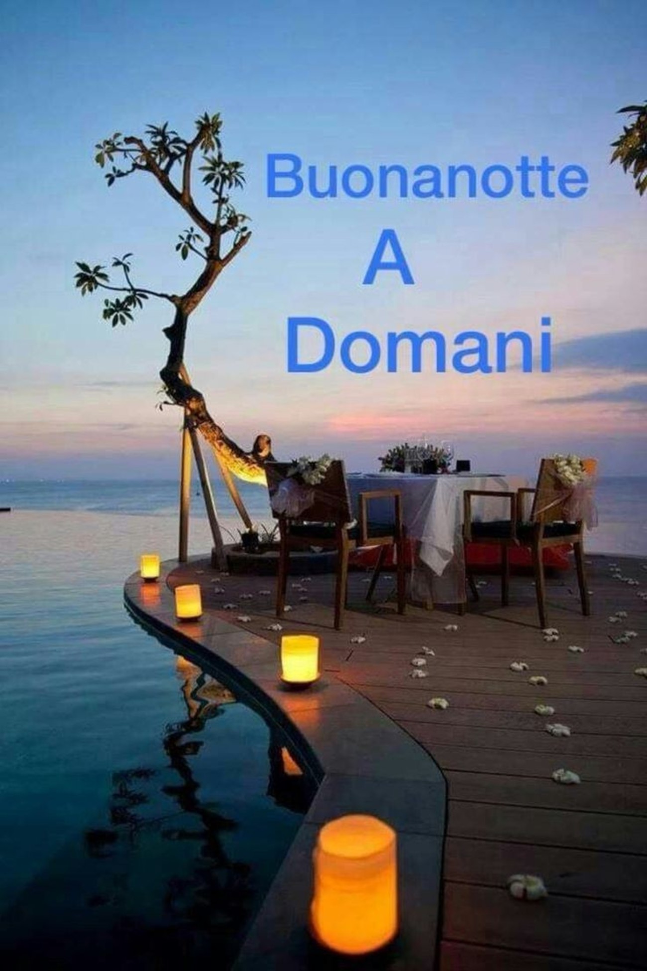 Belle immagini di buonanotte a domani