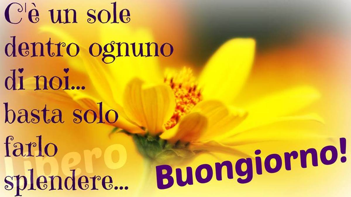 Bellissimo buongiorno