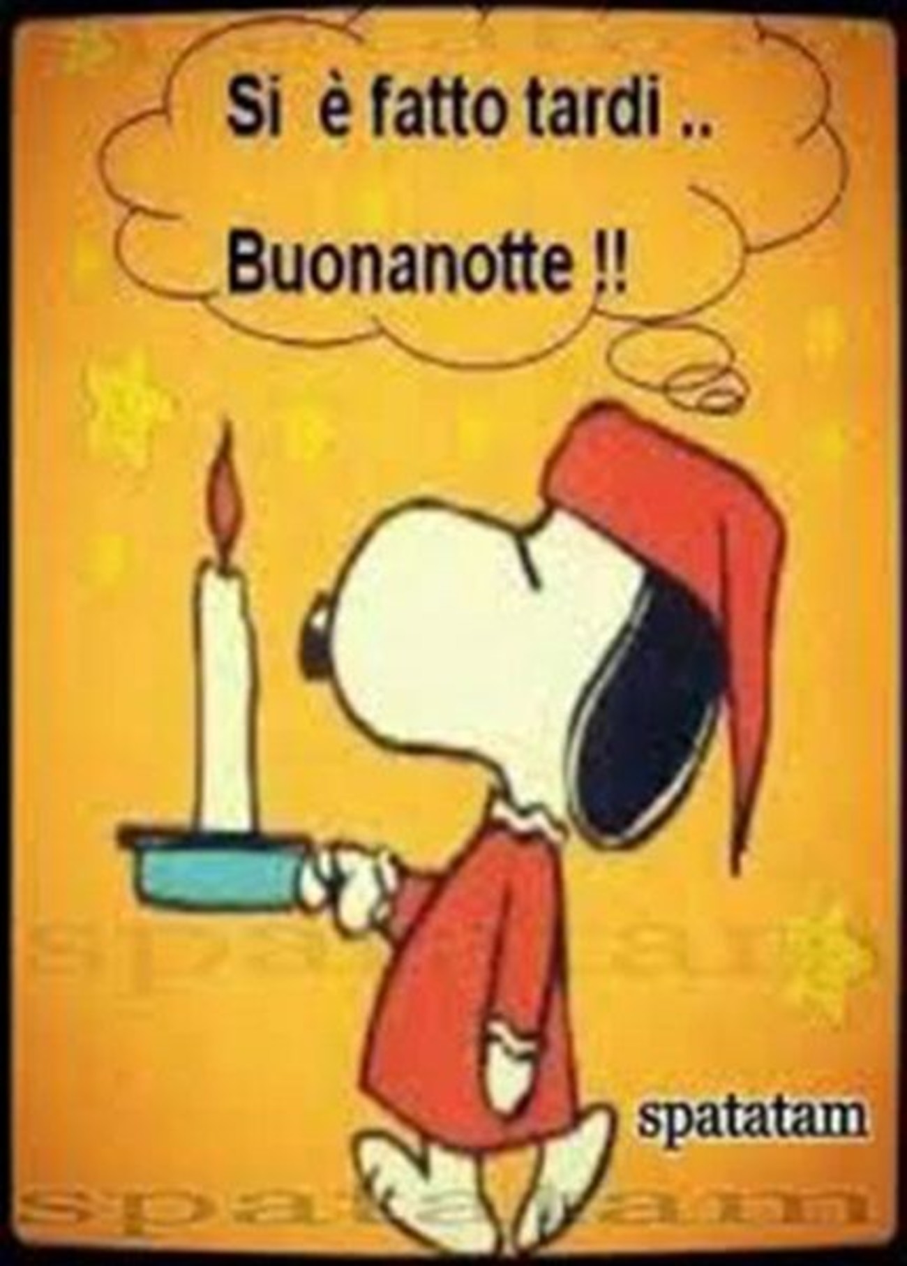 Buonanotte con Snoopy