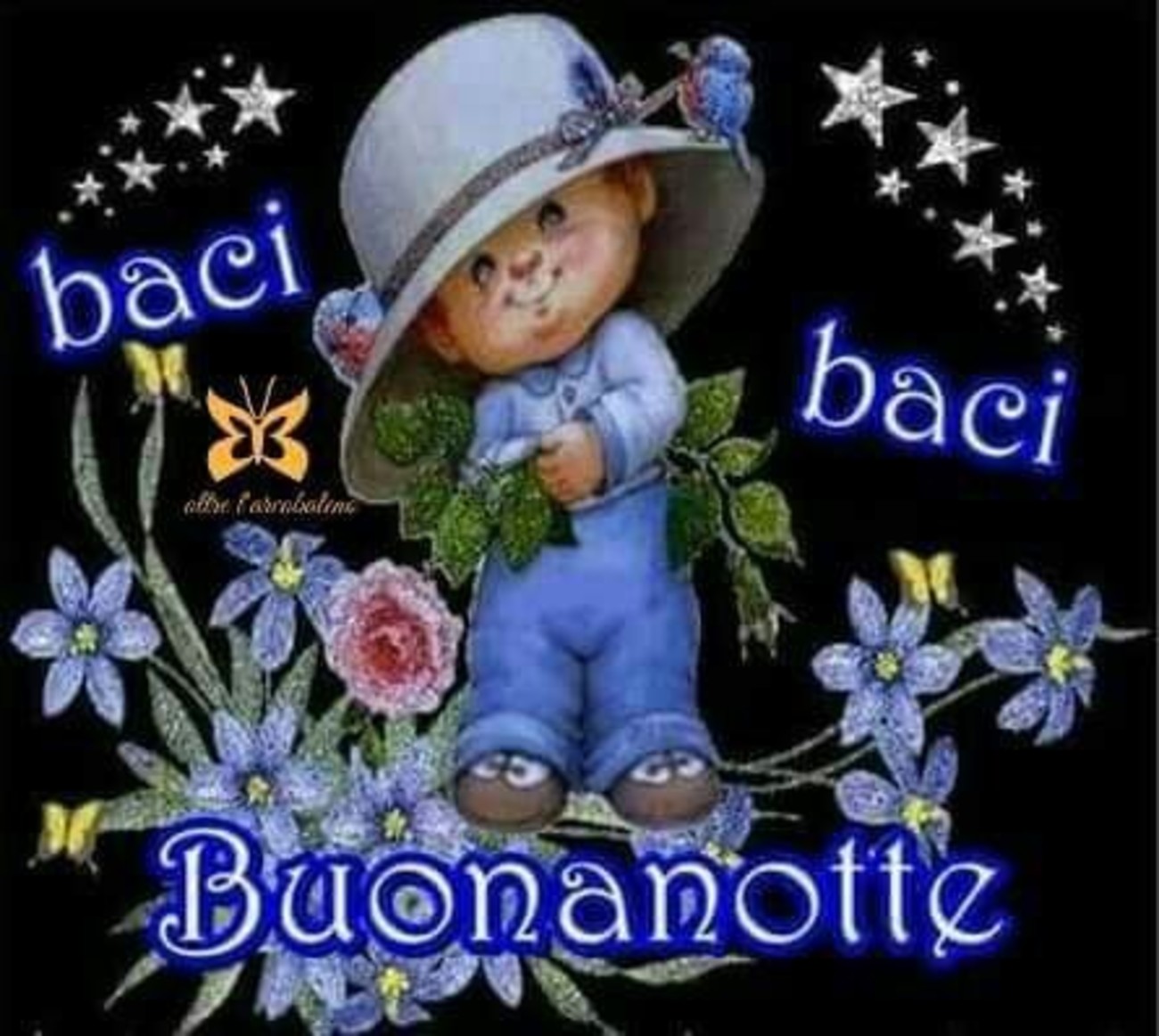 Buonanotte con baci