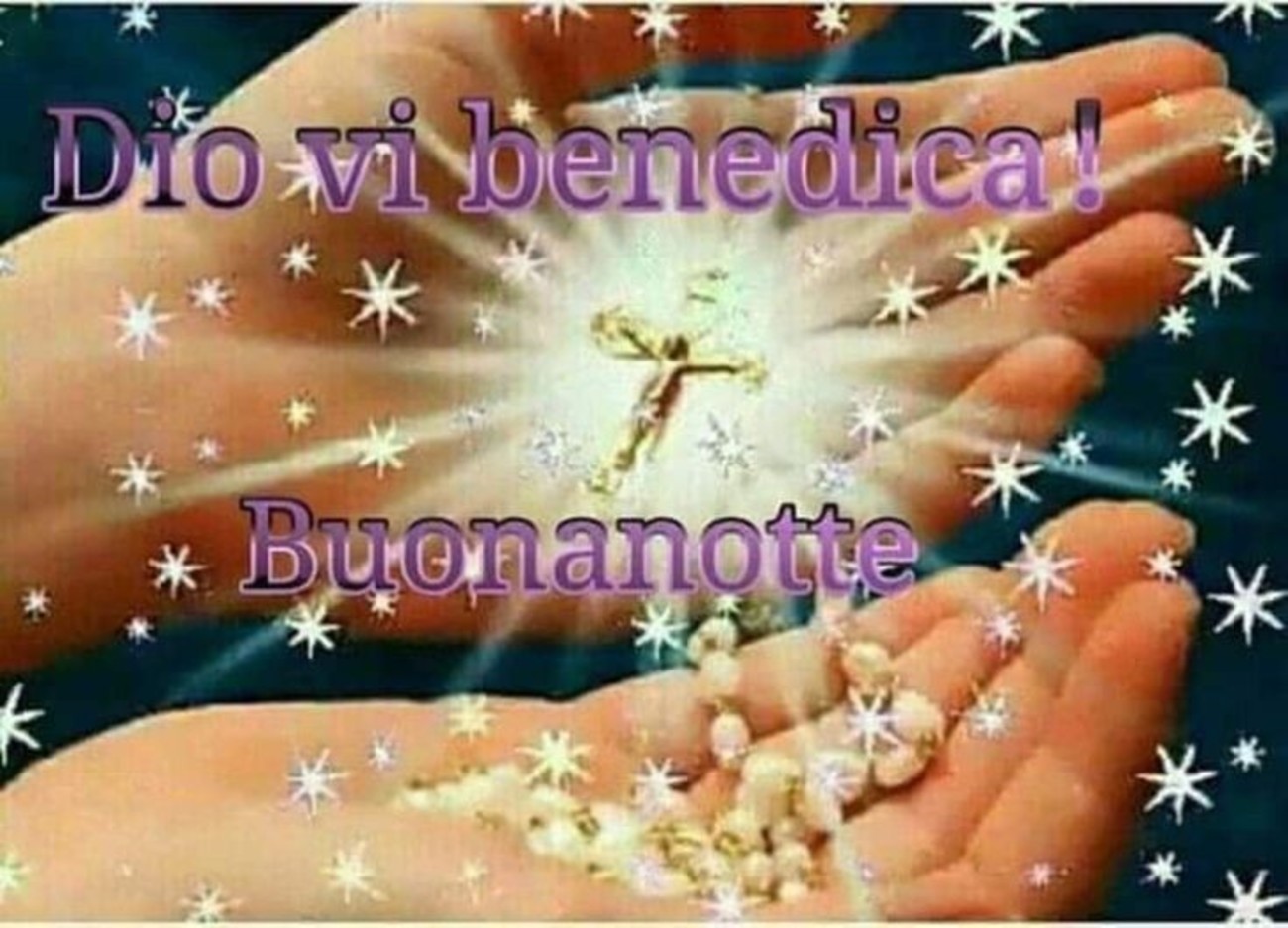 Buonanotte con benedizione